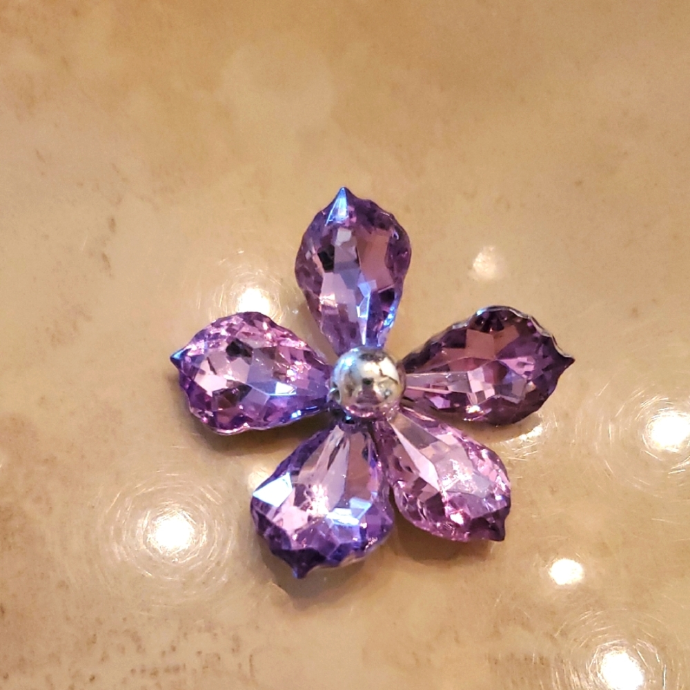 Purple Jeweled Flower